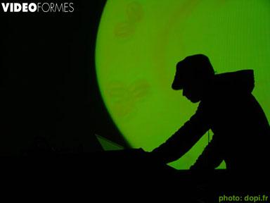 max hattler 'untitled' live at videoformes festival, clermont-ferrand, france, 2008